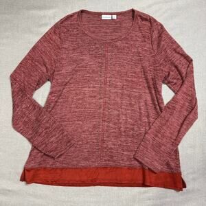 Kim Rogers Women's Long Sleeve‎ Embellished Blouse Size XL